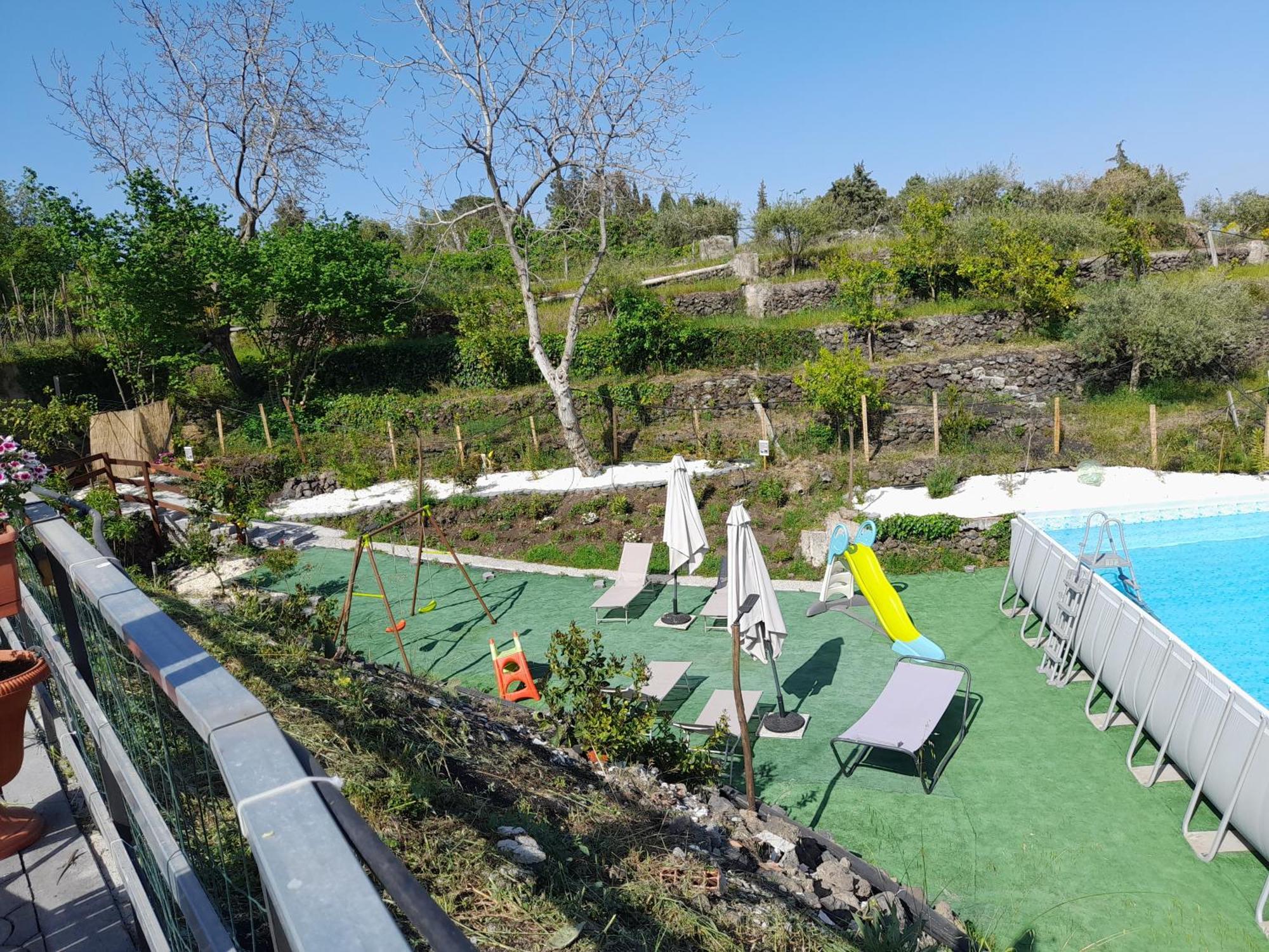 Vila Sikelia Etna House Zafferana Etnea Exteriér fotografie