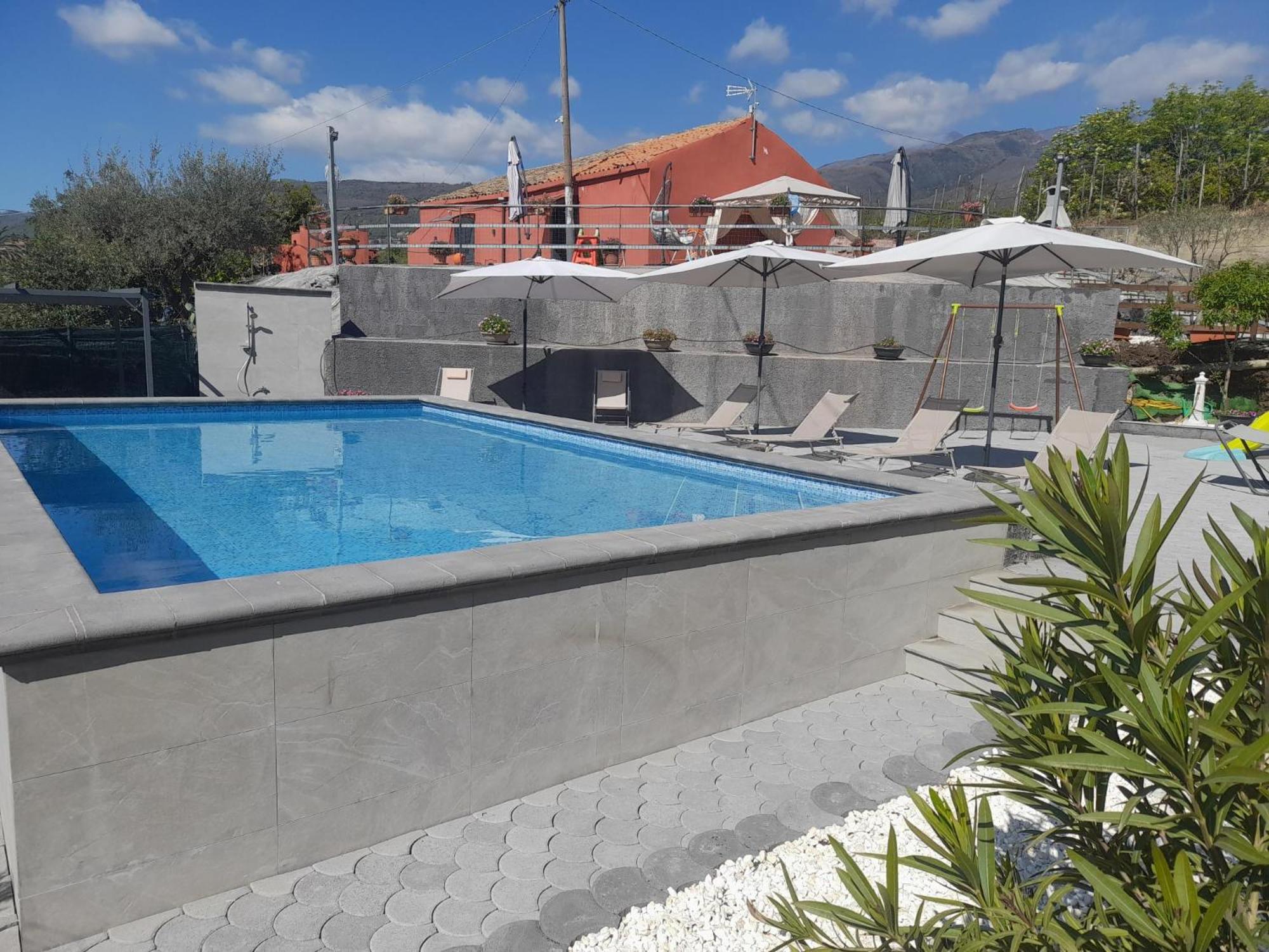 Vila Sikelia Etna House Zafferana Etnea Exteriér fotografie