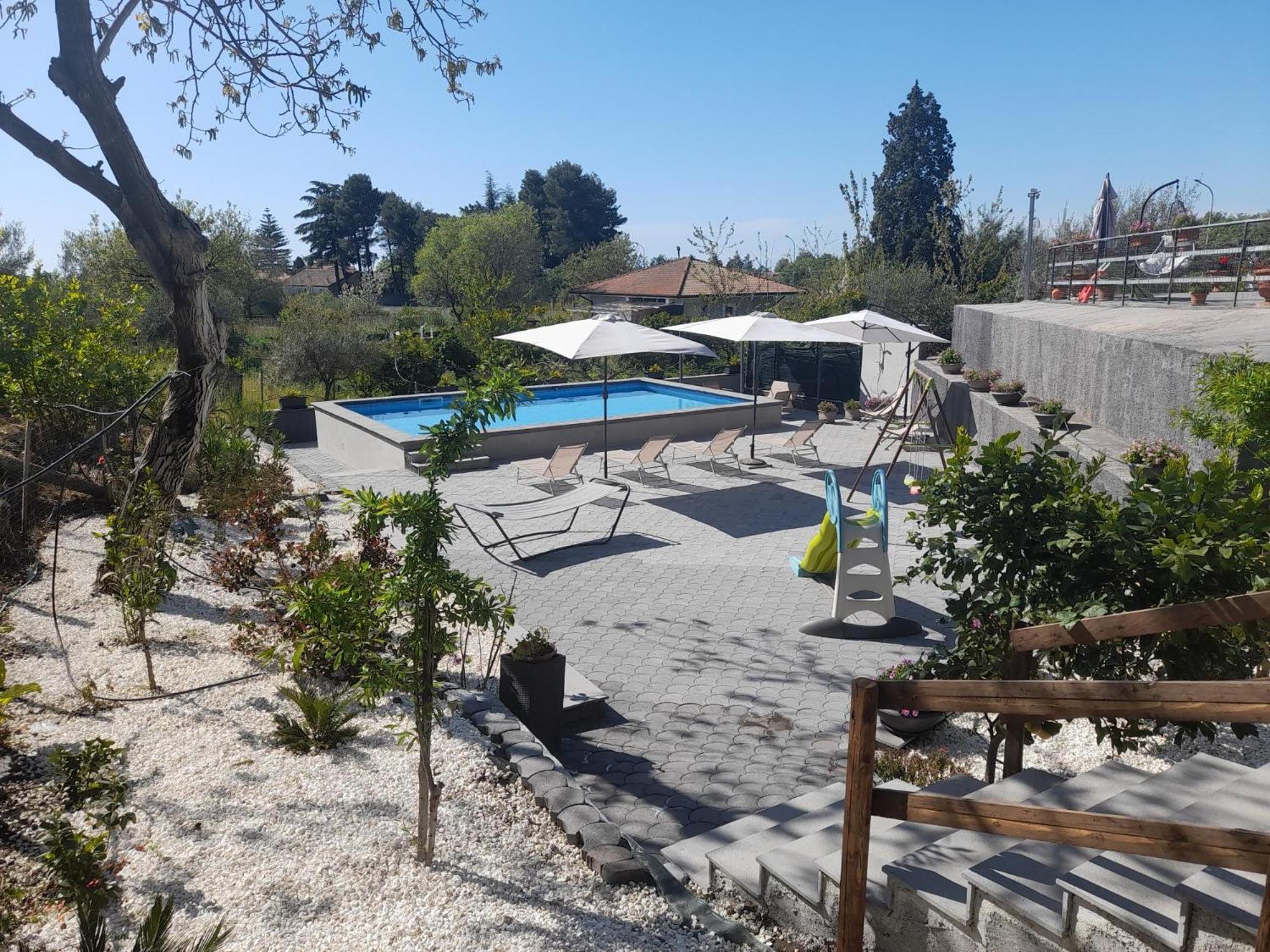 Vila Sikelia Etna House Zafferana Etnea Exteriér fotografie