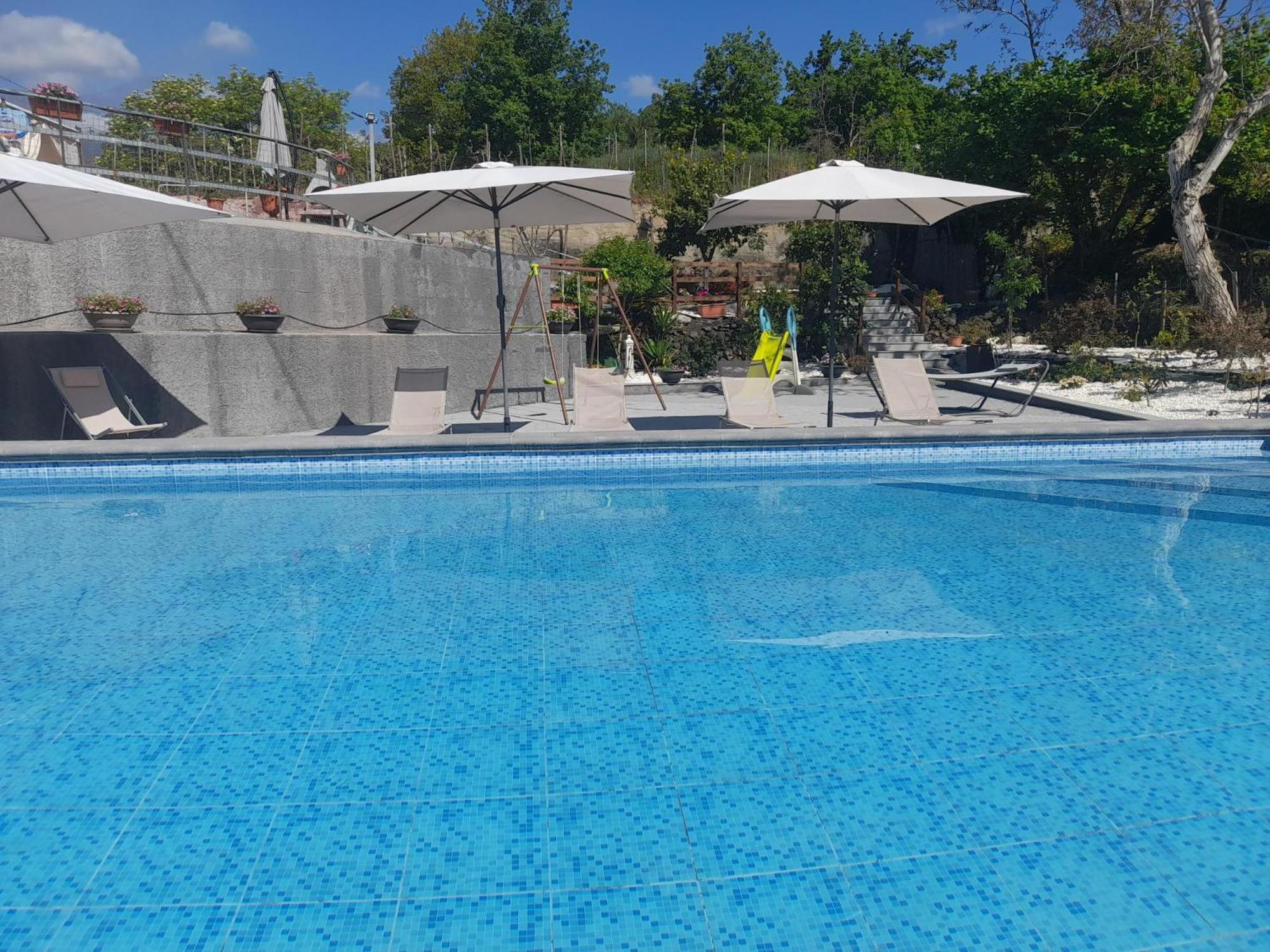 Vila Sikelia Etna House Zafferana Etnea Exteriér fotografie